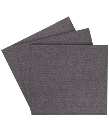 Рыжий кот - Салфетки из целлюлозного волокна 34*38 см, 3 шт, темно-серый