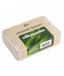 Соляной брикет "Эвкалипт", 1,2 кг, БАННАЯ ЛИНИЯTТовары для бани оптом. Банные принадлежности оптом с доставкой по РФ