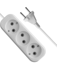 Удлинитель сетевой Defender B230 10А 15м без заземления