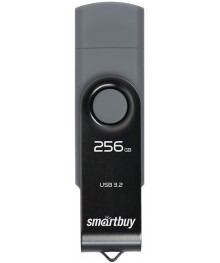USB3.1 FlashDrives256Gb SmartBuy Twist Dual Type-C/Type-A (SB256GB3DUOTWK)