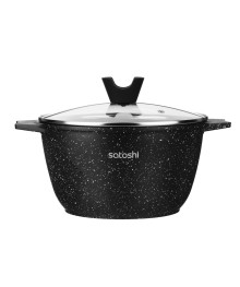 SATOSHI Монфор Казан 22х12,5см, 3,7л, литой алюминий, индукция