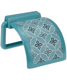 Держатель для туалетной бумаги М2226  ДЕКО круги (24/уп) Товары для ванной оптом с доставкой по Дальнему Востоку. Большой каталог товаров для ванной оптом.