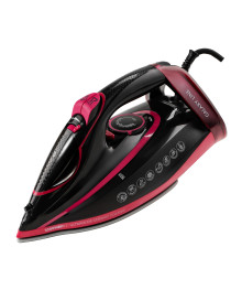 Утюг Galaxy LINE GL 6133 черн с роз (3200Вт, керам покр EasyGlide, самоочистка, антикапля) 6/уп