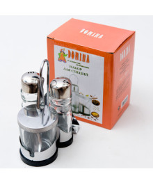 Набор для специй 4пр. DOMINA, стекло/метал 606 СА2  (32215)