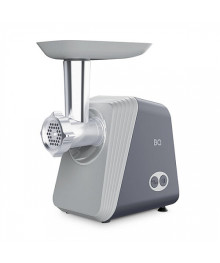 Эл мясорубка BQ MG2006 Серый (2000 Вт, реверс, реш 3, 5 и 7 мм)