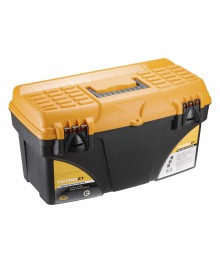 ящик д/инструментов 21 Титан секц черн с желт 2933Мчж (уп/4шт)Ящик для инструментов оптом. Ящик для инструментов оптом по низкой цене со склада в Новосибирске.