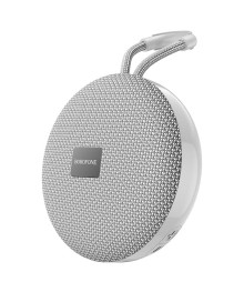 Колонка портативная с BLUETOOTH BOROFONE BR27, 500mAh, 97х97х47 мм, серый (60)