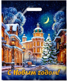 Пакет проруб.ПВД 38*47/60мкм  Алея огней НГ (536423)