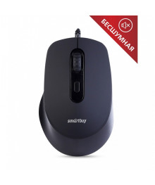 Мышь SmartBuy 265-K ONE беззвучная черная (SBM-265-K)