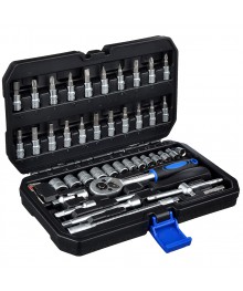 Набор автоинструментов РОКОТ  46 предметовРучной инструмент оптом. Ручной инструмент оптом со склада в Новосибирске. Ручной инструмент оптом.