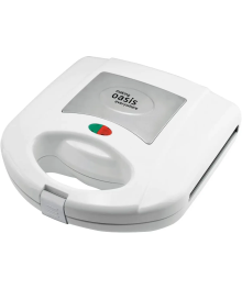 Мультипекарь Oasis PK-3W белый (3 в 1, пластины - вафли, сэндвич, гриль, 750Вт)