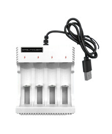 ЗУ Орбита OT-APZ21 4 гнезда (R3, R6, питание от USB)