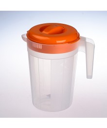 Кувшин пластик с крышкой 2,5 л № 84 (77812)я СВЧ в Новосибирске большой ассортимент. Посуда со склада для микроволновки купить в Новосибирске.