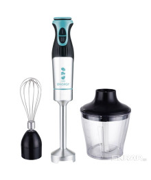 Блендер ENERGY EN-139 погружной, 1500Вт, 2 скорости, измельчитель, венчик