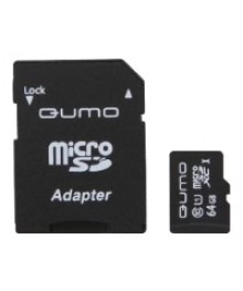 Пам.MicroSDXC, 64Gb QUMO (Class 10 UHS-I ,3.0 сверхскоростная) с адаптером SDужаем в Красноярск, Иркутск, Якутск, Кызыл, Улан-Уде, Хабаровск, Владивосток, Комсомольск-на-Амуре.