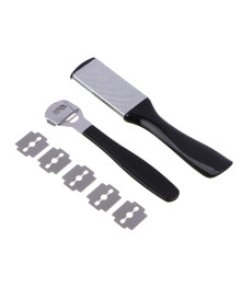 Педикюрный набор ЮНИLOOK 3 пр. (терка, скребок, лезвия), арт.10-1