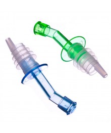 Пробка для бутылки Набор пробок-леек 2шт для соуса/масла/уксуса, пластик, 10х3смы для кухни по оптовым ценам. Купить аксессуары для кухни в Новосибирске. Аксессуары для кухни опт.