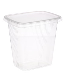 Контейнер 500 мл (108*82мм) с крышкой, набор 12 штук