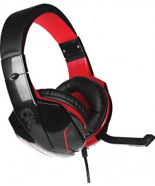 гарнитура QUMO Bionic GHS 0002 игровая, стерео, интерфейс 3,5 Jack, с микрофоном