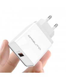 Блок пит USB сетевой  Орбита OT-APU55 белый (QC3.0, 3000mA)USB Блоки питания, зарядки оптом с доставкой по России.