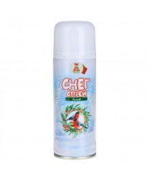 Снег искусственный, спрей, белый, масса нетто 45г.