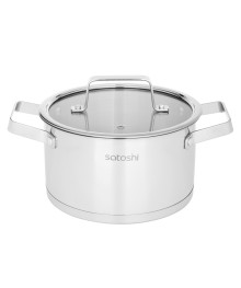 Шато Кастрюля 20х11,5см. 3,4л. со стекл. крышкой, индукция