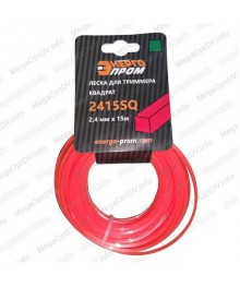 Леска для триммера "ЭНЕРГОПРОМ" КВАДРАТ/ 3ММ Х 15М/уп 160шт.