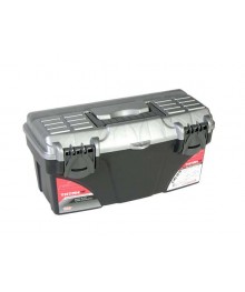 ящик д/инструментов 16 Титан черн.с с металл. 2931 (уп/4шт)Ящик для инструментов оптом. Ящик для инструментов оптом по низкой цене со склада в Новосибирске.