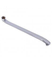 Излив смесителя, для ванны, 40см, изогнутый, нерж.сталь, М7240S