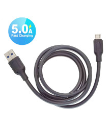 Кабель USB - micro USB Орбита OT-SMM52 чёрный (5A, 1м)