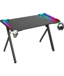 Стол игровой Extreme RGB подвесн кружки+гарн,черн DEFENDER