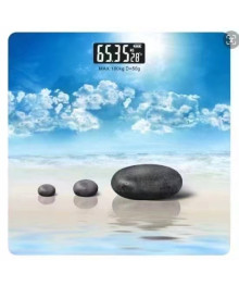 Весы напольные MAXTRONIC MAX-4126A пляж дзен (электрон, LCD, до 180кг/100г) 10/уп