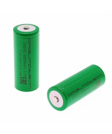 Акк  литиевый Орбита 26650 - 6000mA (с пином, Li-ion, 4000mAh, 3.2V, размер: D26xL66мм) 2шт/уп гг Новосибирск, Барнаул, Горно-Алтайск, Бийск, Томск, Кемерово, Новокузнецк, Ленинск-Кузнецк и др: