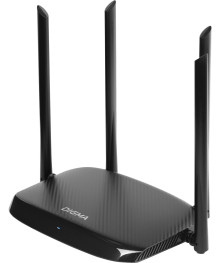 Маршрутизатор (роутер WiFi) Digma DWR-AC1201 AC1200 двухдиапазон 10/100BASE-TX черный