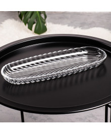 Тарелка овальная 33см ПУ SANTA PL1110GCL (12/1) Иран