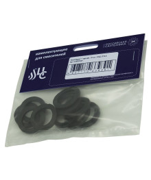 Прокладка - 1" резиновая, черная, набор 10шт.