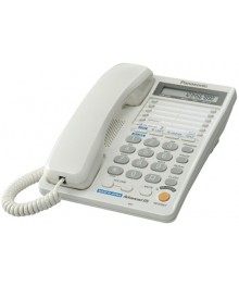 телефон  Panasonic  KX-TS2368RUW 2линии/ЖКД/спикерфон/автодозвонецк, Барнаул, Горно-Алтайск, Бийск, Томск и др. Большой каталог проводных телефонов Panasonic оптом