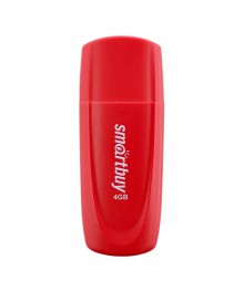 USB2.0 FlashDrives 8Gb Smart Buy Scout Red (SB008GB2SCR)овокузнецк, Горно-Алтайск. Большой каталог флэш карт оптом по низкой цене со склада в Новосибирске.