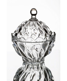 Ваза для конфет FLORENCE с крышкой 850 мл 144 (12/1) Иран