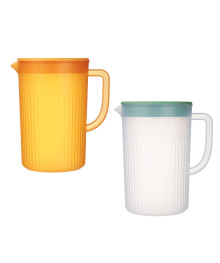 Кувшин для воды с крышкой, 2л, 2 цвета, пластик