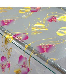 Клеенка GRACE силикон-прозрачная 0,8х20м 0,7 мм Laser LS-8035B