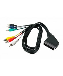 шнур SCART-6RCA    1,2 метра Cabletechа комнатная оптом с доставкой по Дальнему Востоку. Большой каталог комнатных антенн по низкой цене.