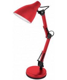 Светильник настол.Camelion KD-331 красный 230V/40W, Е27том со склада в Новосибирске. Большой каталог настольных светильниковCamelion оптом по низкой цене.