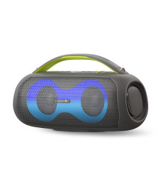 Колонка портативная с BLUETOOTH BQ PBS4001 Серый (RMS 20Вт, FM/ TWS/AUX/Bt 5.3, 3600 мАч)