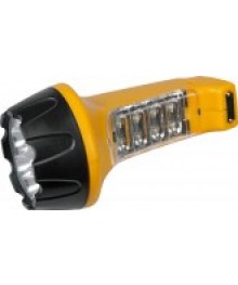 Фонарь  Ultra Flash  3807S (аккум 220В, черн/желn, 7+8 LED, 2 режима, SLA, пластик, коробка(уп.5шт.
