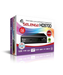 Цифровая TV приставка (DVB-T2) SELENGA HD970D