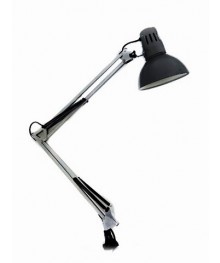 Светильник настол.Camelion KD-312 черный (Е27 230V/60W)том со склада в Новосибирске. Большой каталог настольных светильниковCamelion оптом по низкой цене.