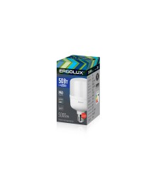 Эл. лампа светодиодная Ergolux LED-HW-50W-E27/E40-6K серия PRO(50Вт 6500K 150-260В, аналог  Вт)нецк, Ленинск-Кузнецк, Барнаул, Горно-Алтайск, Бийск и др. Большой каталог светодиодных ламп оптом.