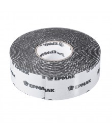 Лента монтажная  двусторонняя, для АВТО, 30мм x 5м, черная ЕРМАК 15шт/уптом со склада в Новосибирске. Большой каталог изолент, скотч оптом с доставкой по Дальнему Востоку.