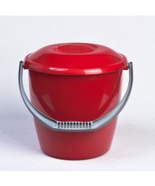 Ведро   7л Удачное с крышк, М120 (27684) Новосибриске. Ведра с доставкой по Дальнему Востоку. Большой каталог канистр оптом по низкой цене.